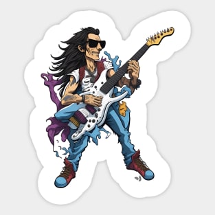 Steve guitarist Sticker